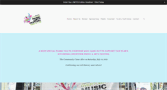 Desktop Screenshot of overtownmusicartsfestival.com